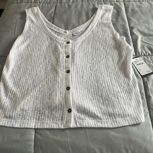 White tank top brand new with tags